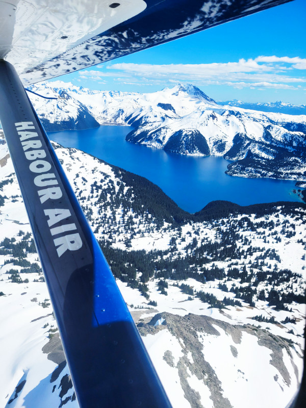 Whistler Harbour Air flight, Canada