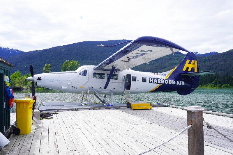 Whistler Harbour Air seaplane, Canada