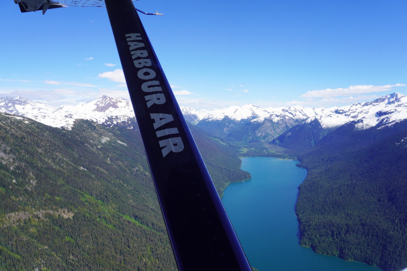 Whistler Harbour Air flight, Canada