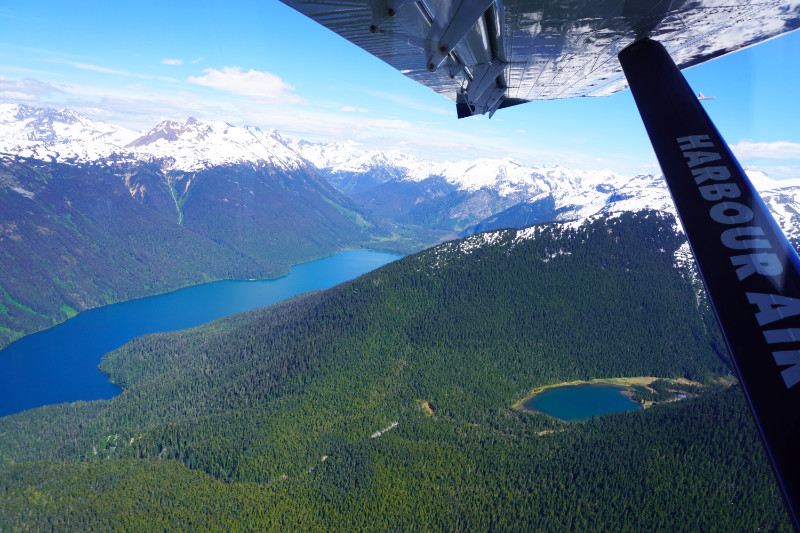 Whistler Harbour Air flight, Canada