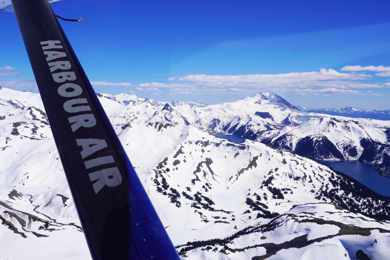 Whistler Harbour Air flight, Canada
