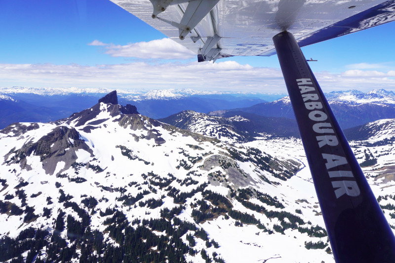 Whistler Harbour Air flight, Canada