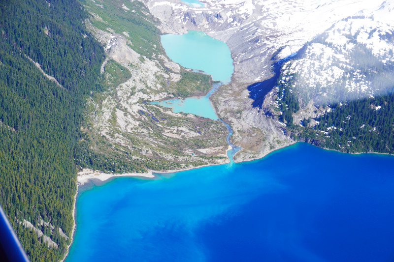 Whistler Harbour Air flight, Canada