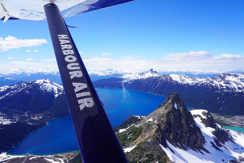 Whistler Harbour Air flight, Canada