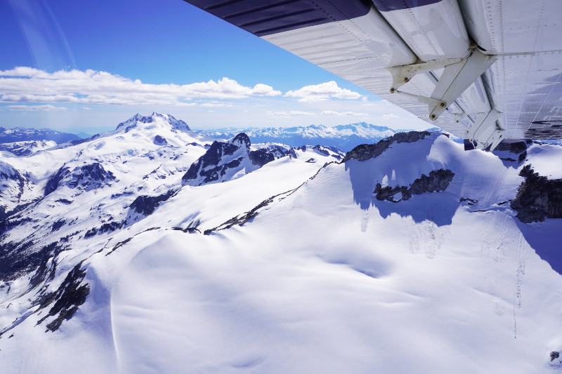 Whistler Harbour Air flight, Canada