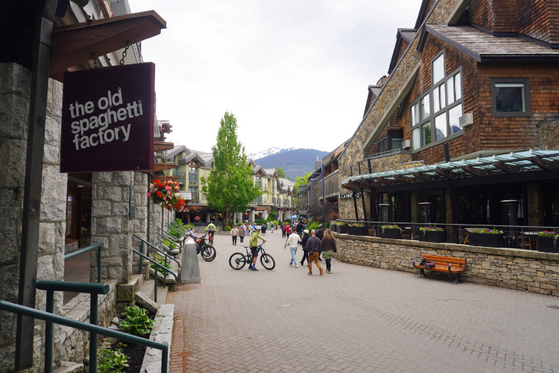 Whistler town centre, Canada
