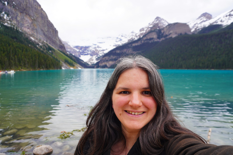 Me at Lake Louise, Canada