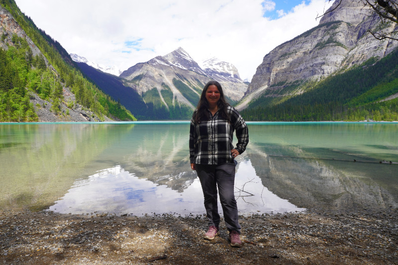 Me at Kinney Lake, Canada