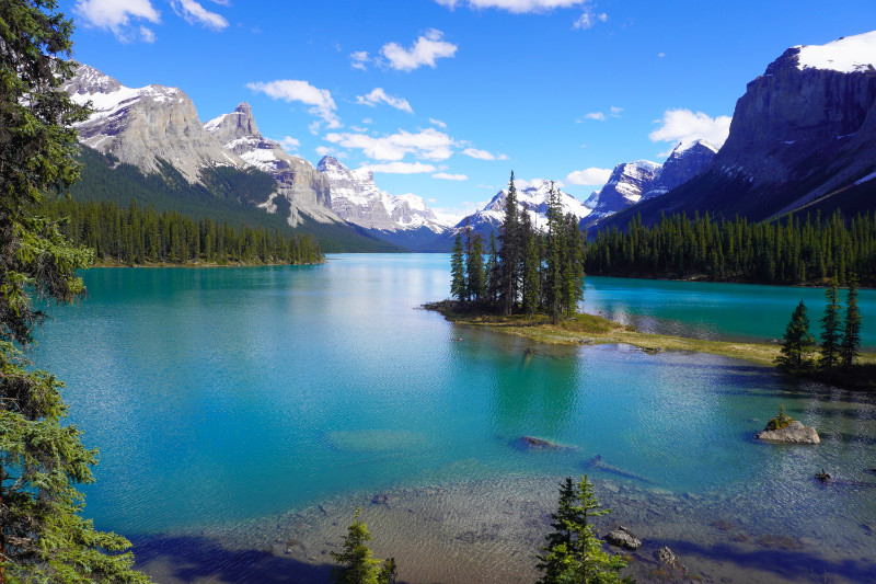 Spirit Island, Maligne Lake, Jasper, Canada