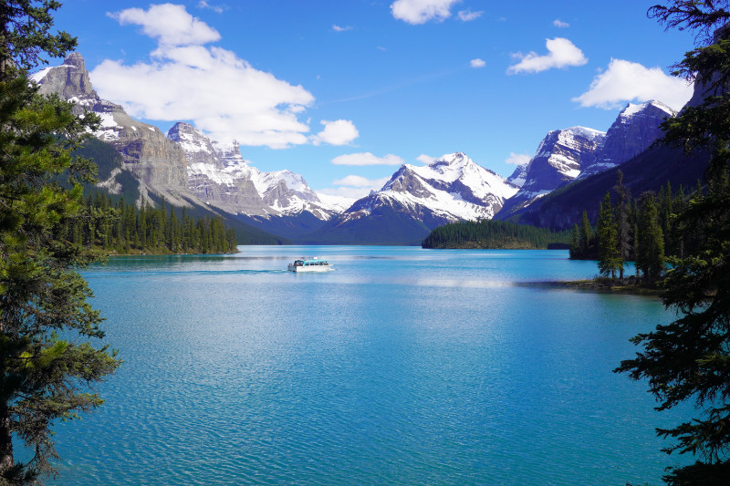 Maligne Lake, Jasper, Canada