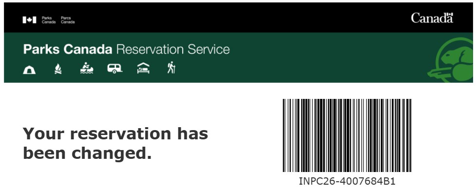 Parks Canada Lake Louise shuttle booking change